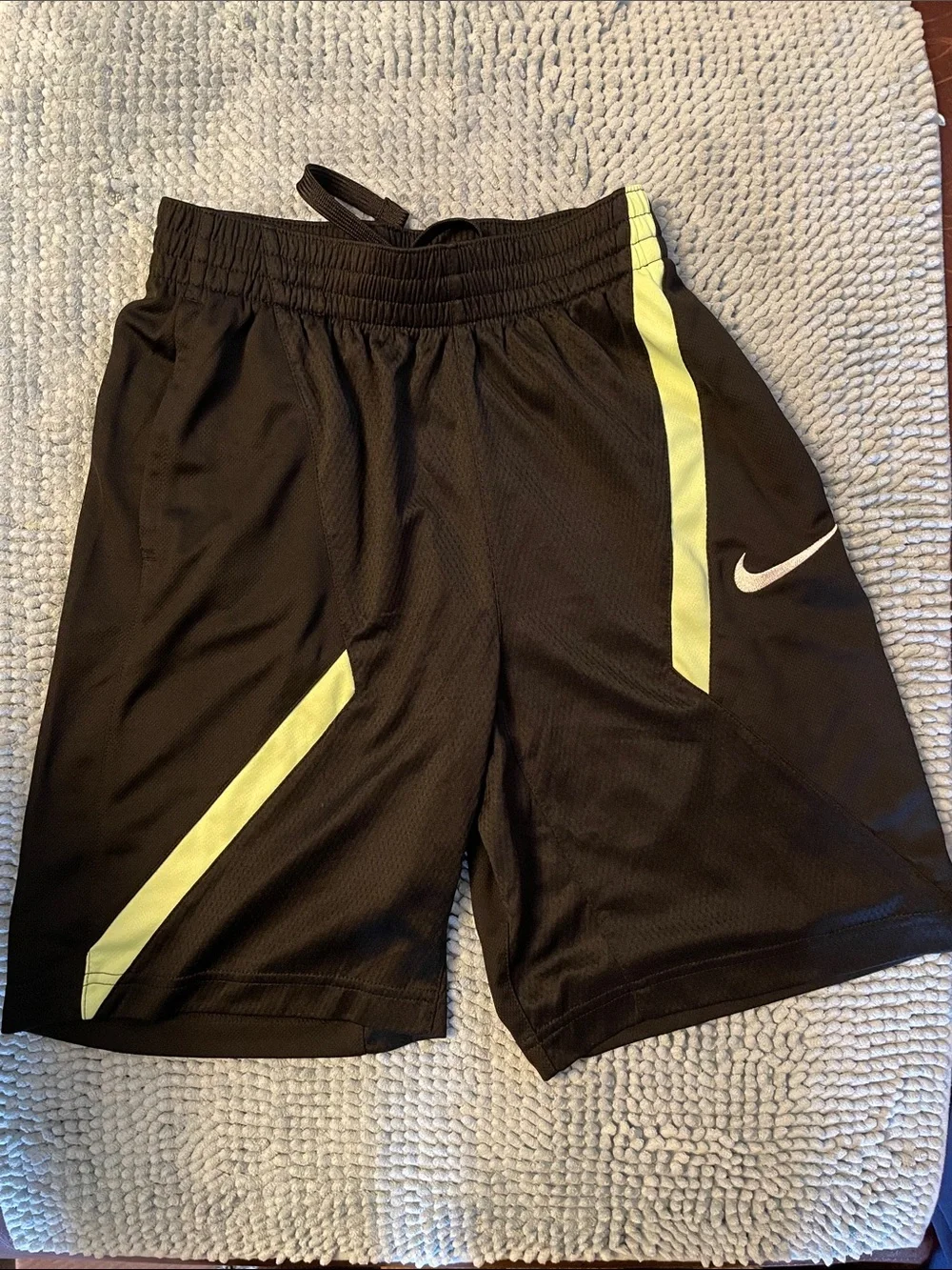 Nike Kids Red and Black Athletic Shorts Two-Pack
